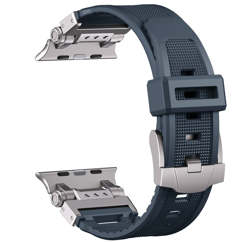 High-End-Uhren armband aus Metall und Silikon